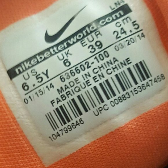 Rare kobe 9 elite GS sneakers high size6.5y - Picture 7 of 7